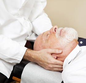 © Victor Megannety - Patient getting treatment - February 2012